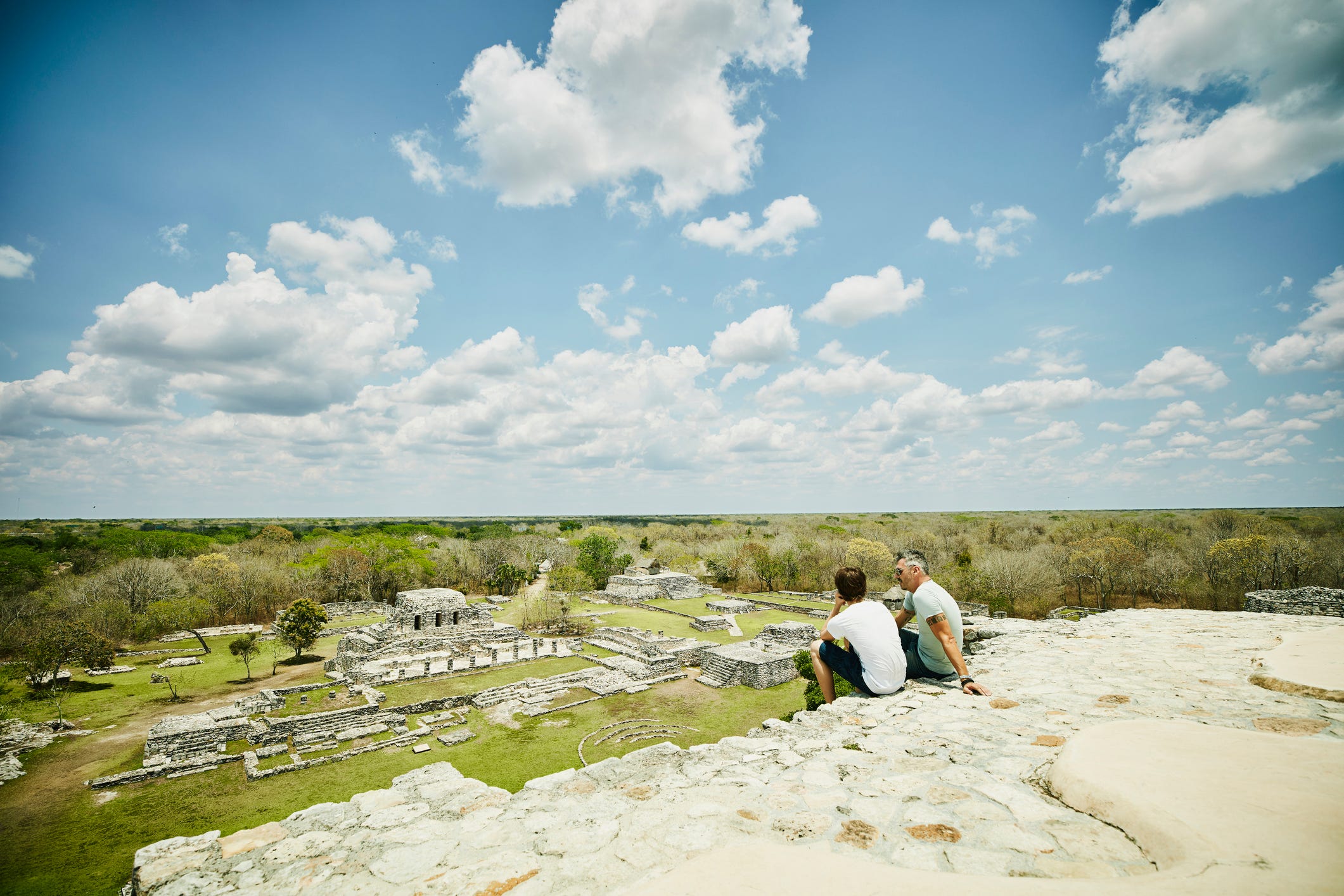 top of pyramid