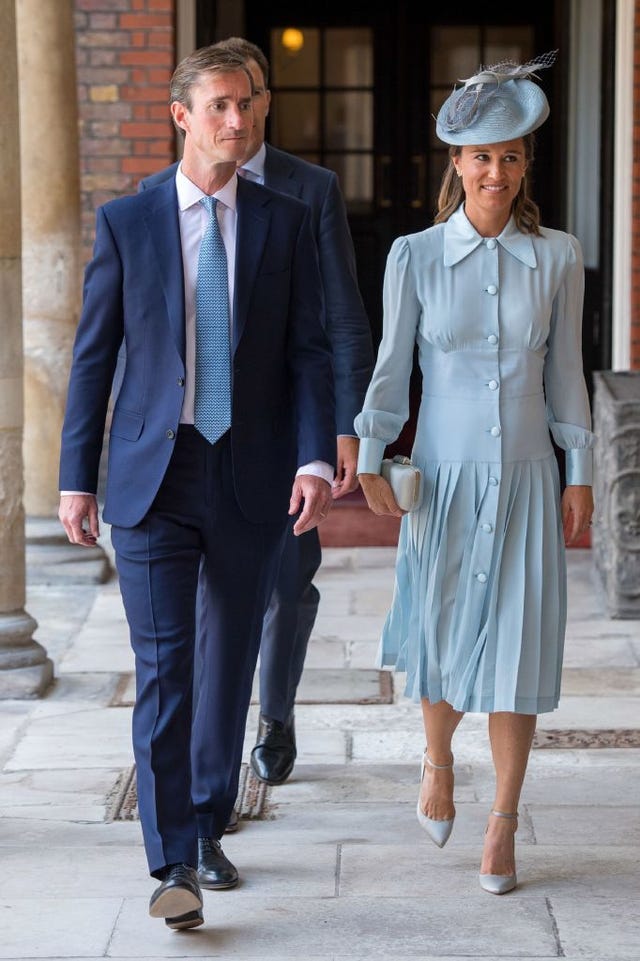 Pippa with her husband, James Matthews