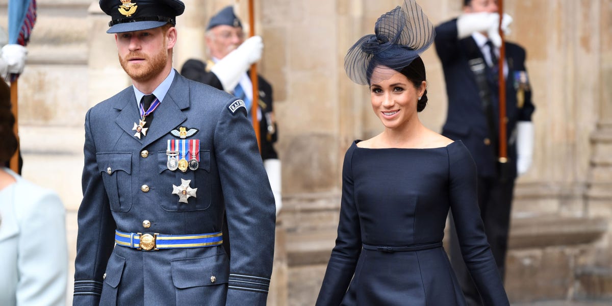 Meghan Markle's Royal Air Force Dior Dress Looks Inspired by