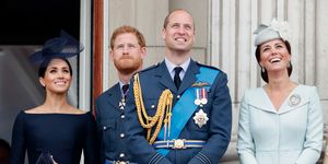 Royal Family At The Centenary Of The RAF