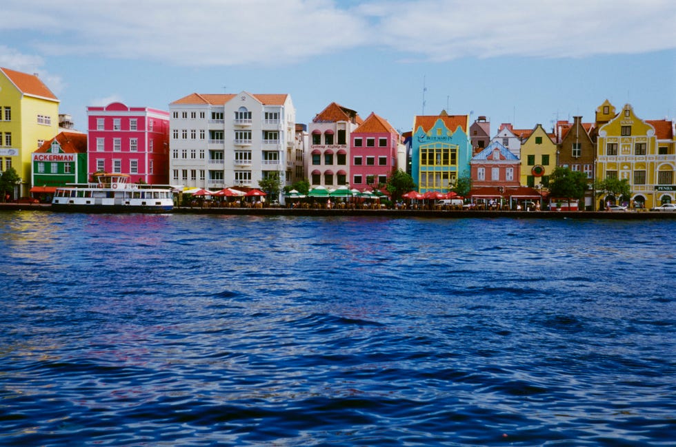 the colourful houses of willemstad curaçao