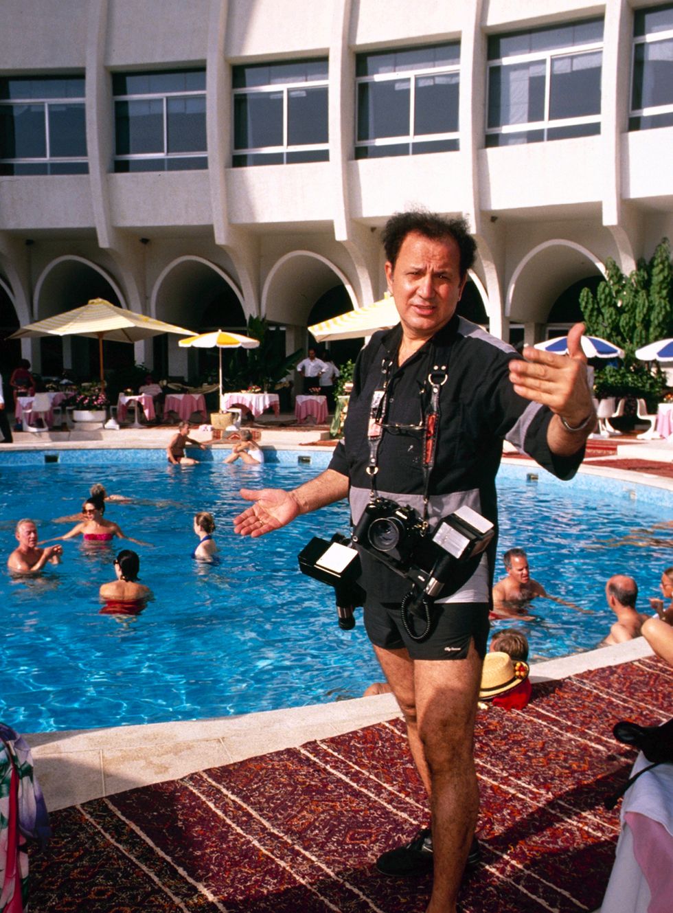 paparazzi photographer ron galella in 1990