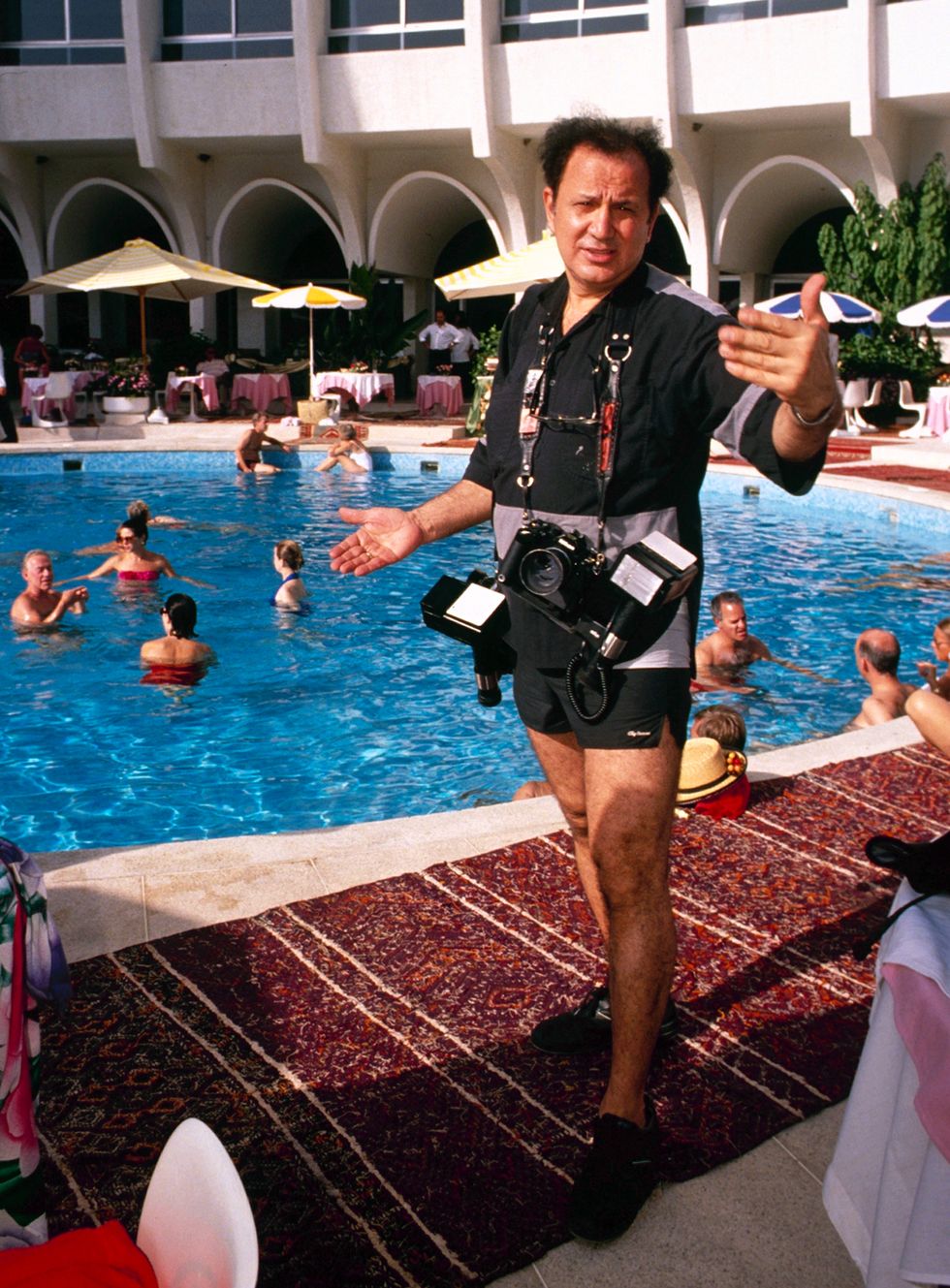 paparazzi photographer ron galella in 1990