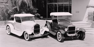 Two Custom Ford Roadster Pickups - 1929 and 1927