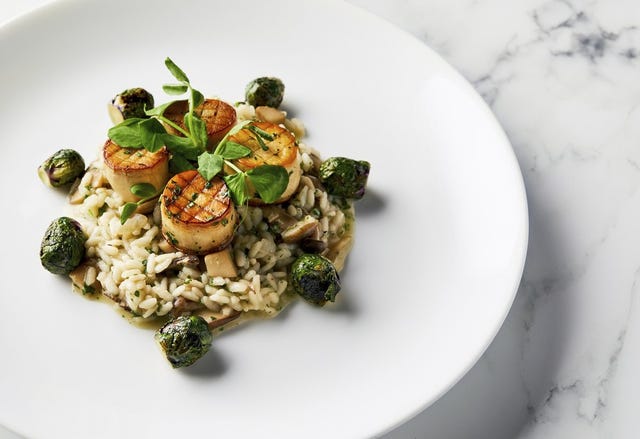 Dish, Cuisine, Food, Risotto, Ingredient, Rice, Produce, Staple food, Vegetarian food, Recipe, 