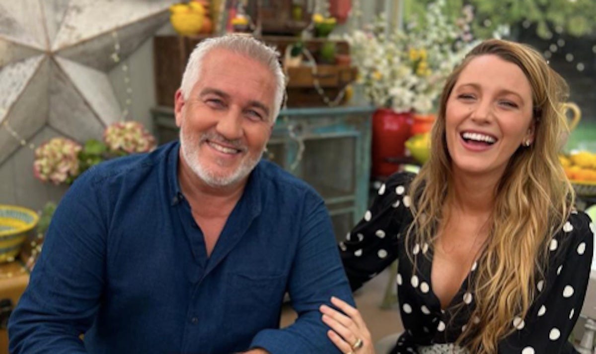 Blake Lively and Ryan Reynolds Visited the 'Great British Bake Off