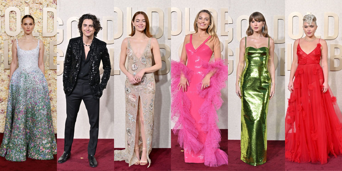 第81回ゴールデン・グローブ賞(2024年)からドレストレンドを 第81回ゴールデン・グローブ賞(2024年)からドレストレンドを