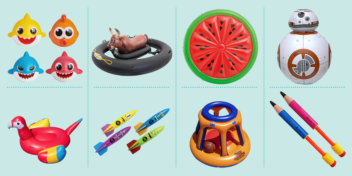 15 Best Pool Toys in 2024 Inflatable Pool Games Floats Hoops for All Ages