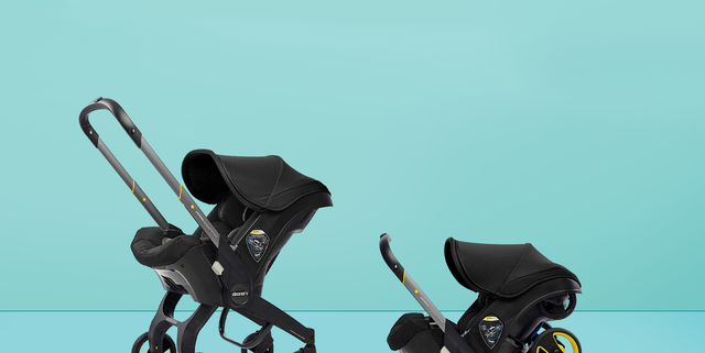 Folding Baby Stroller 3 in 1 Outdoor Traveling Baby Pram Multi