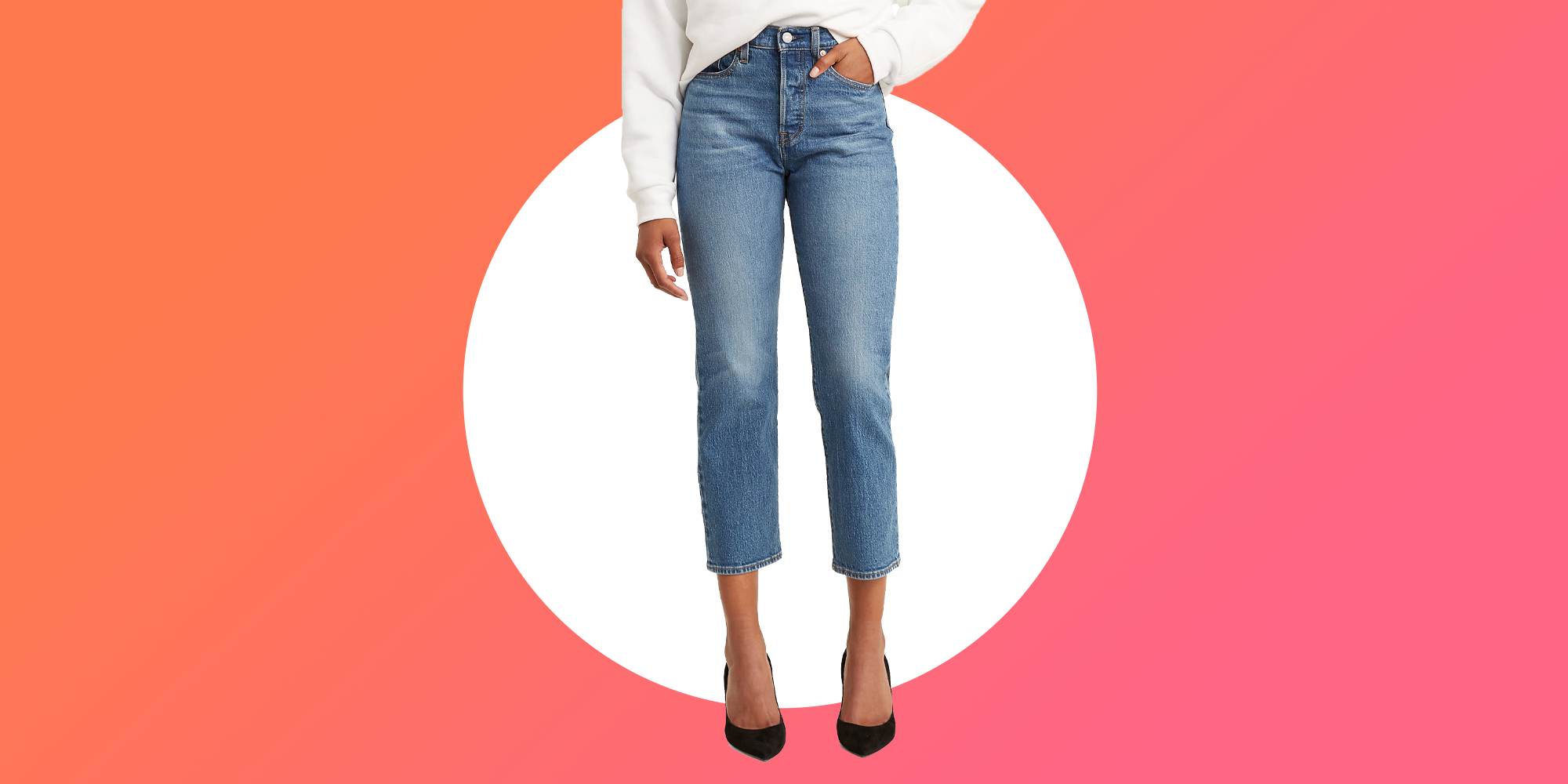 Women Autumn High Waist Denim Pants Zipper Fly Lace Up Pockets Slim Fit  Elastic Jeans Straight Leg Pants Streetwear – the best products in the Joom  Geek online store