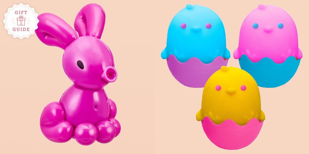 poppy the balloon bunny and the needoh chickadee doos are two good housekeeping picks for best easter gifts for kids
