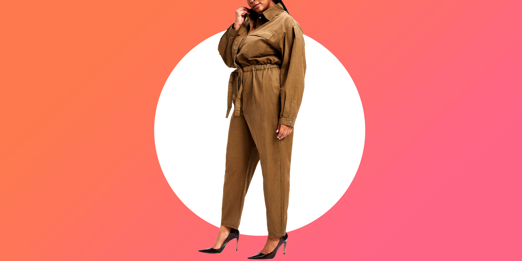 Buy Everlush Women Olive Green Solid Smart Casual Basic Jumpsuit online |  Looksgud.in