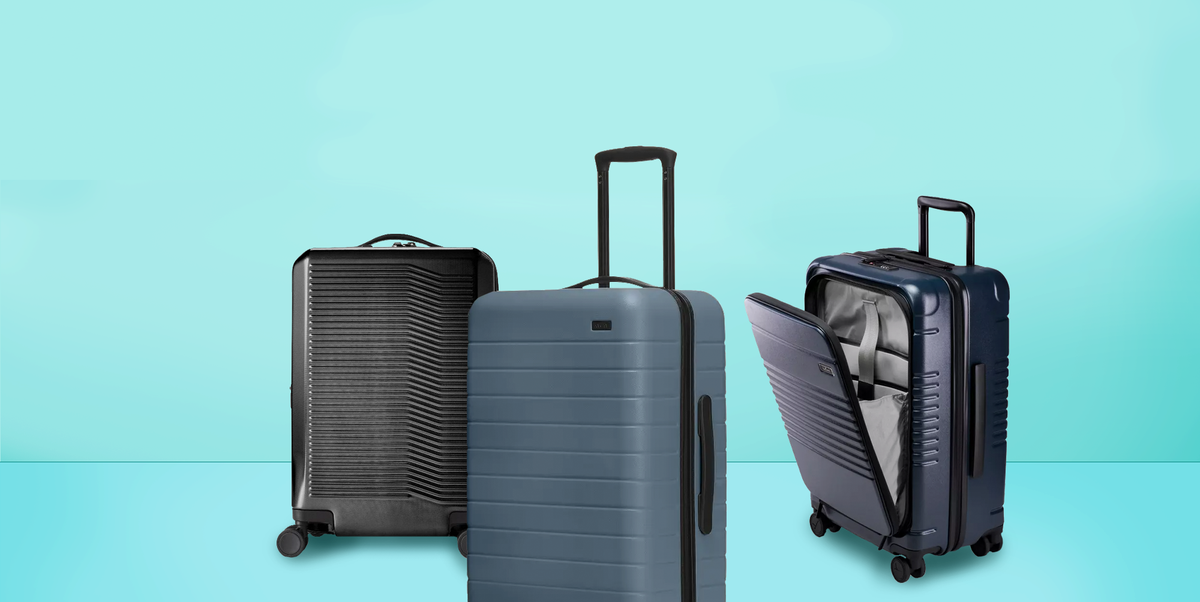Photos and Features of the Away Suitcase With Phone Charger