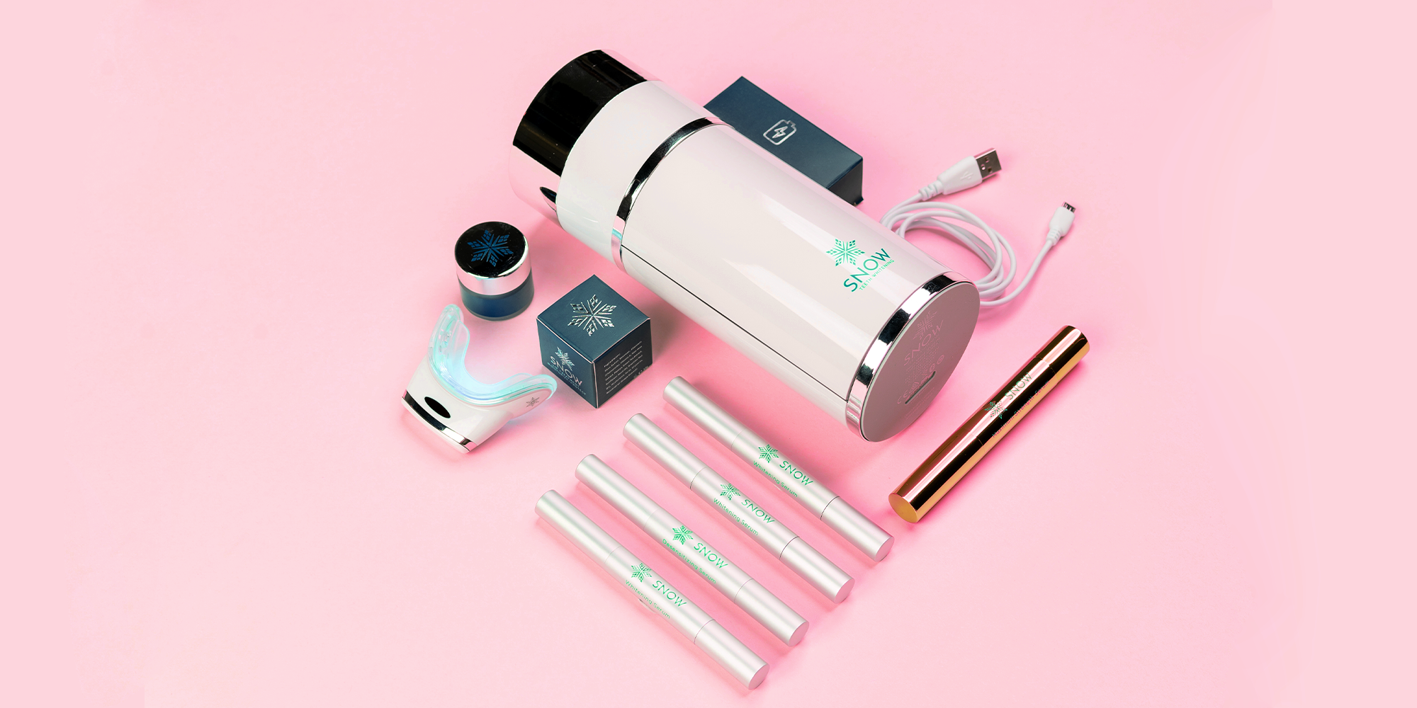 I Tried the At-Home Snow Teeth Whitening Kit, and It Brightened My Smile in Three Weeks Flat