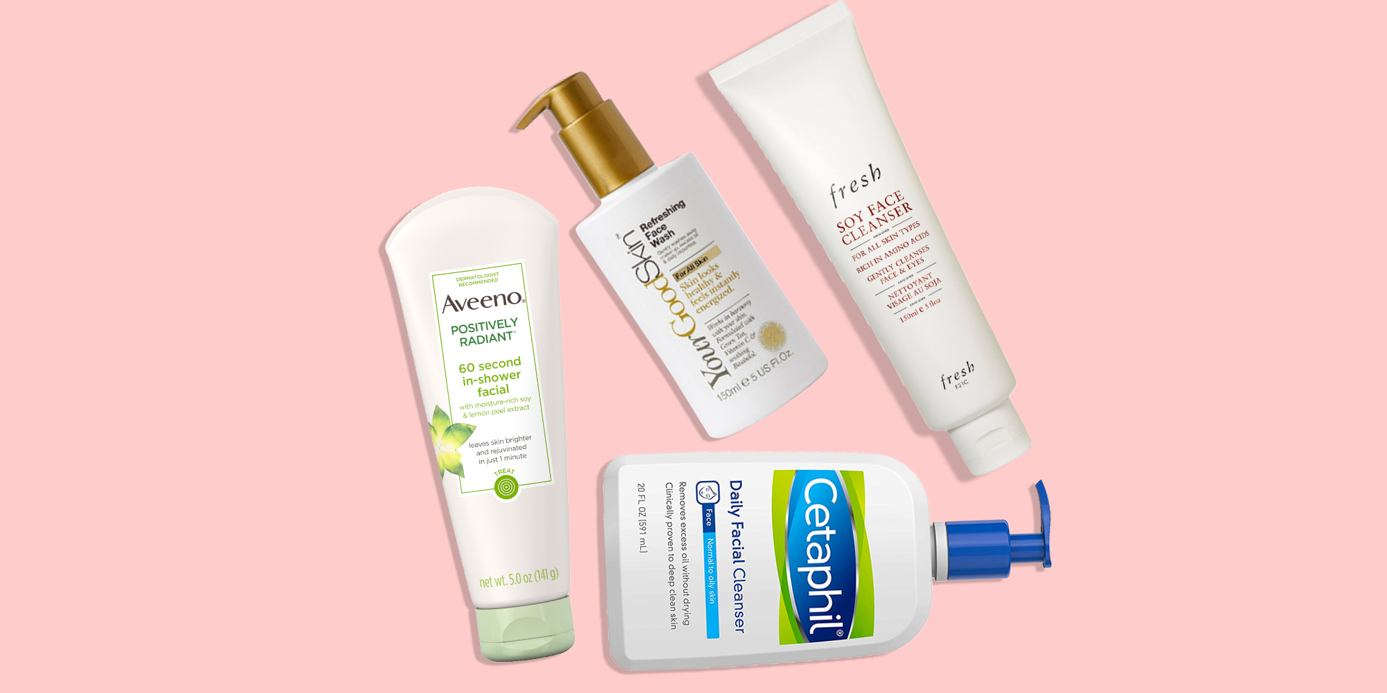 14 Best Drugstore Face Washes Under $25