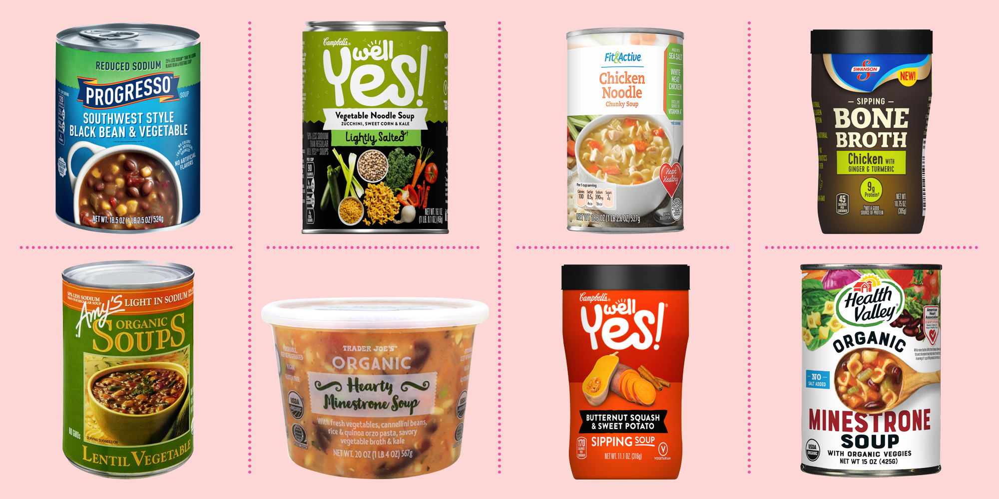 The 6 Best Trader Joe's Soups Worth Buying, Says Dietitian