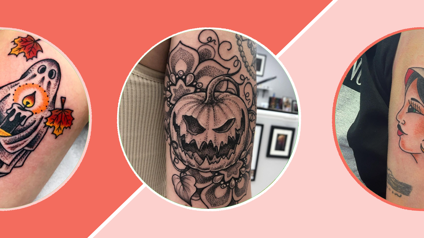 30 Best Halloween Tattoos - Cute and Scary Halloween Tattoo Ideas