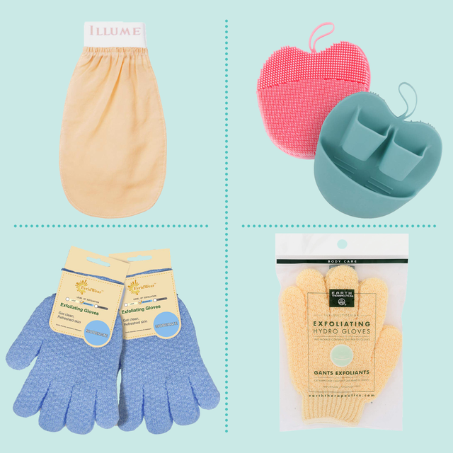 8 Best Exfoliating Gloves 2022 - Exfoliating Mitts for Face and Body