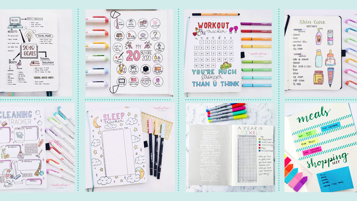 preview for Bullet Journaling With Inspiration From AmandaRachLee | Artists & Crafts | GH