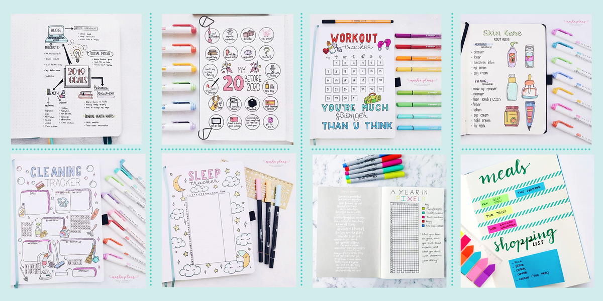 19 Bullet Journal Ideas - for Everyone