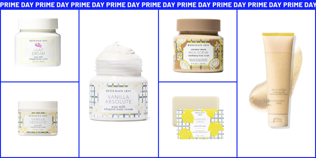 beekman 1802 prime day deals on whipped body cream, soap and body scrub