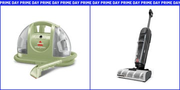 two bissell vacuums side by side on sale for amazon prime day