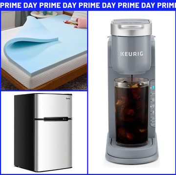 amazon prime day dorm essentials 2025 collage of dorm essentials that are on sale for amazon prime day 2025