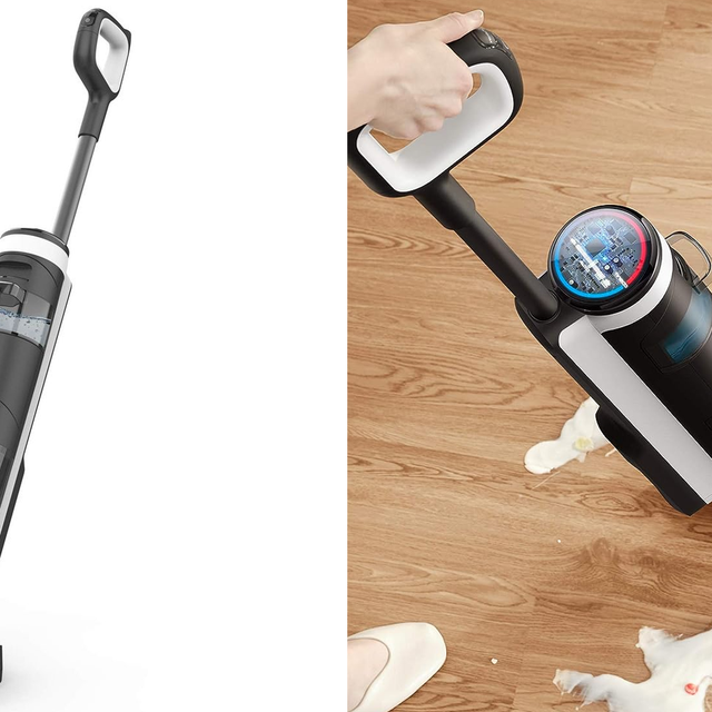 Get this cordless electric mop that polishes and scrubs at the same time  for under $130