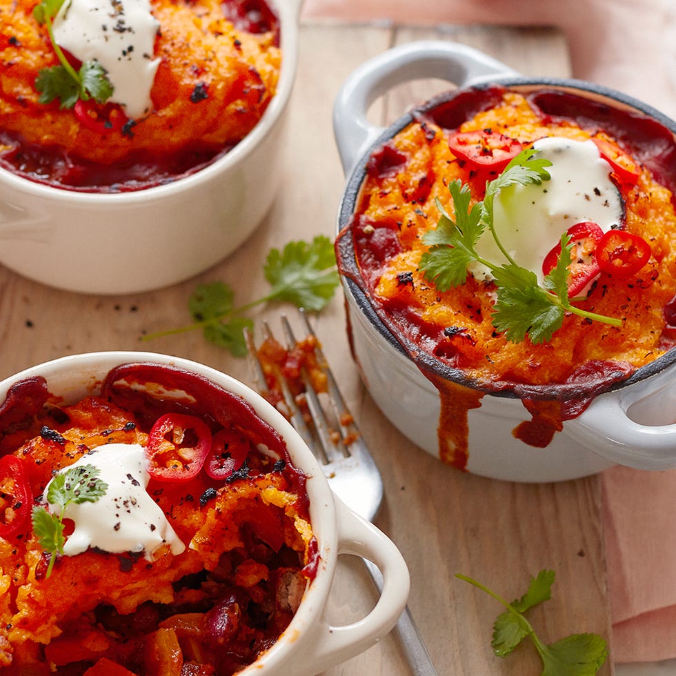 mexican style mini veg cottage pies