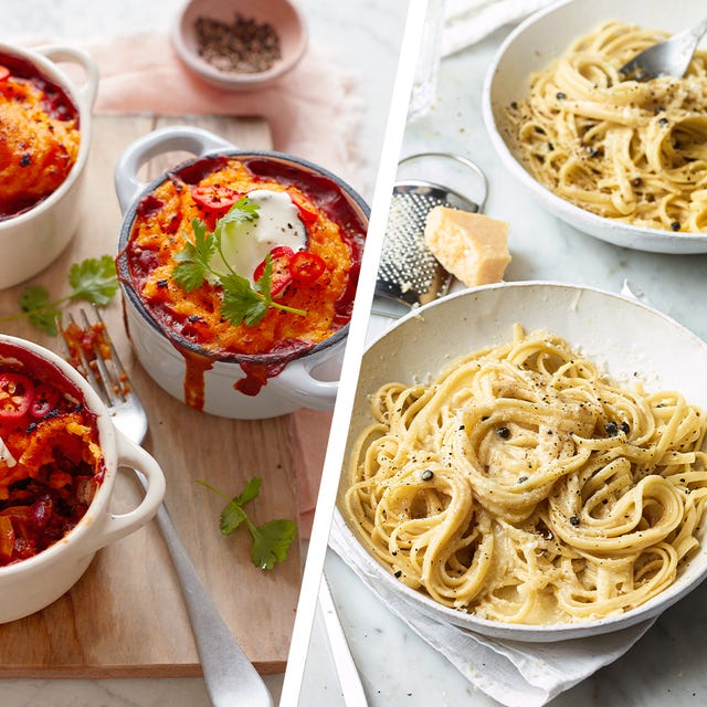 asda mexcian veg shepherds pie  cacio e pepe