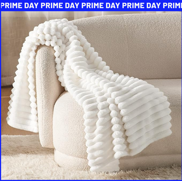 bedsure throw blanket apd - index two ribbed throw blankets side by side with one on a couch and one folded up from bedsure