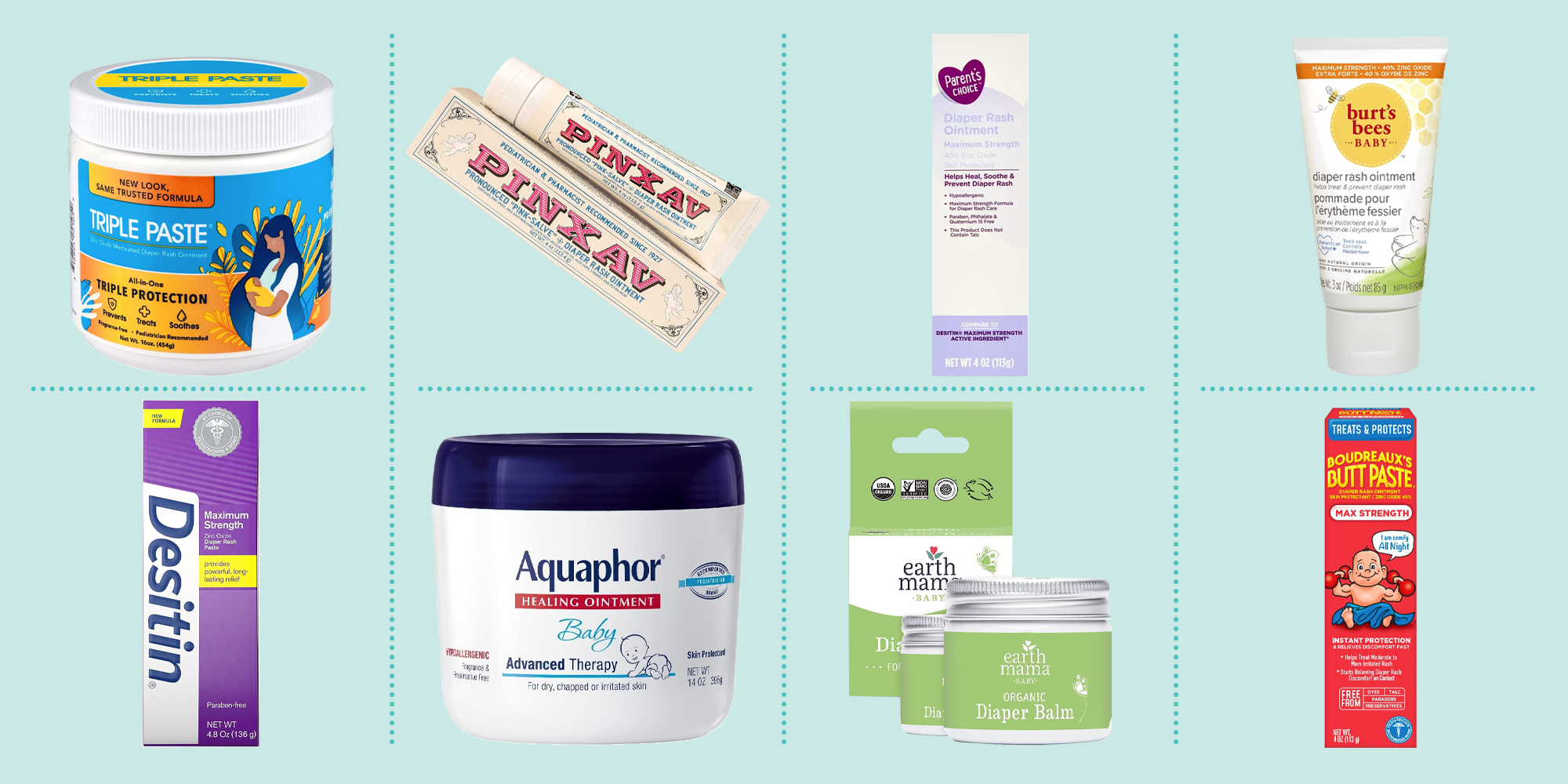 Antifungal creams for diaper rash