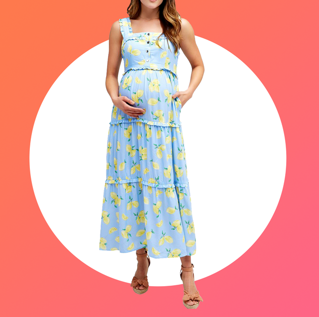 Blue Maternity Dresses for Moms: Royal, Navy, Light Blue, & More