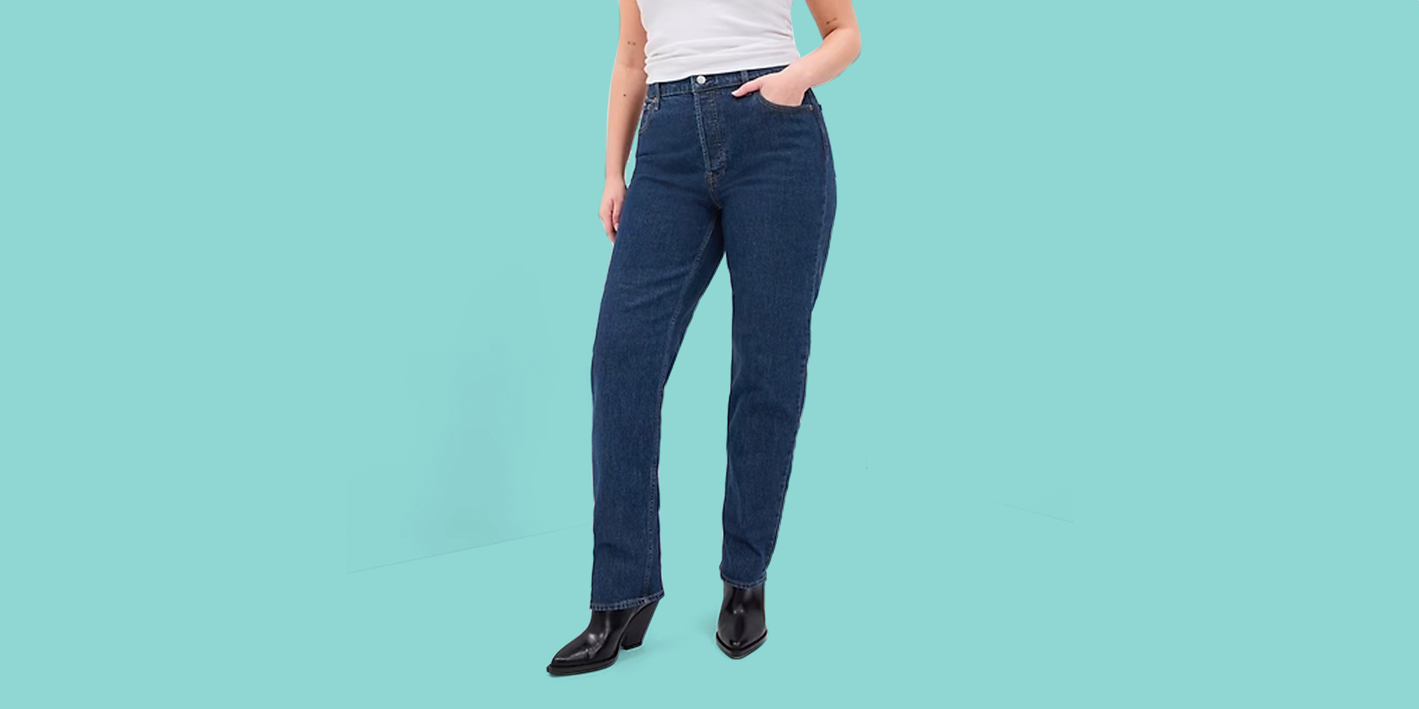 Best Petite Jeans For Women: Wide Leg & High Waist