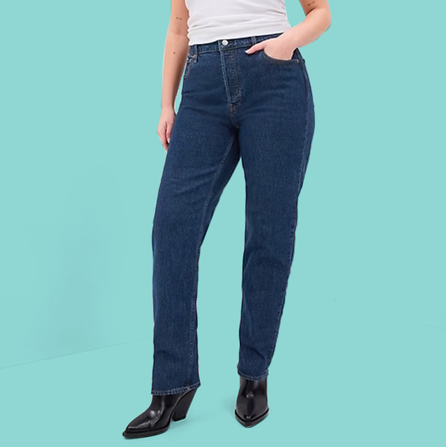 Women's Ultra High-Rise Dark Medium Wash Mom Jeans, Women's