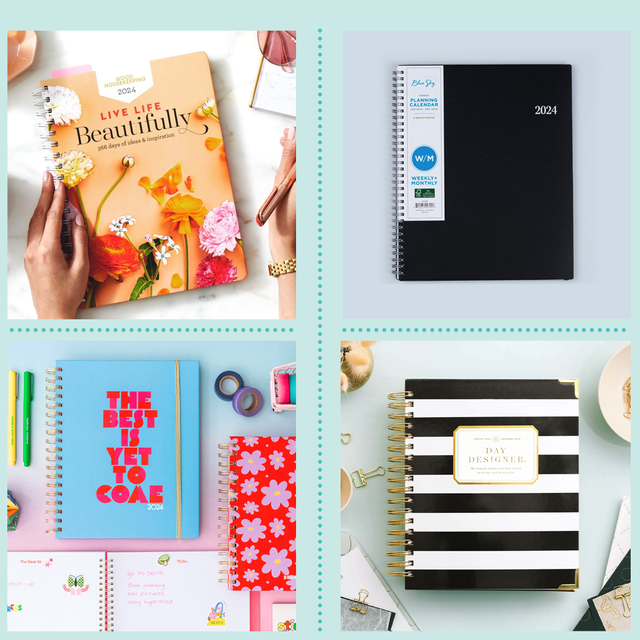 Daily Weekly & Monthly Planner 2024: From January to December - 12 Months  Calendar, To do list