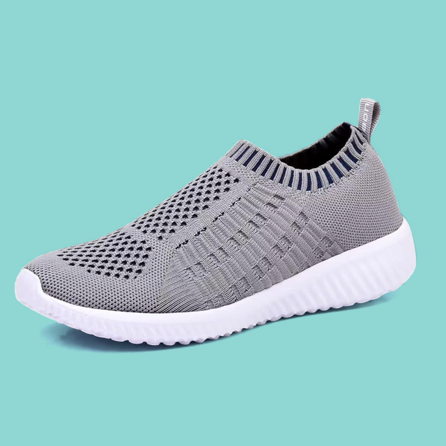 Imported girls high sole outdoor jogger shoes