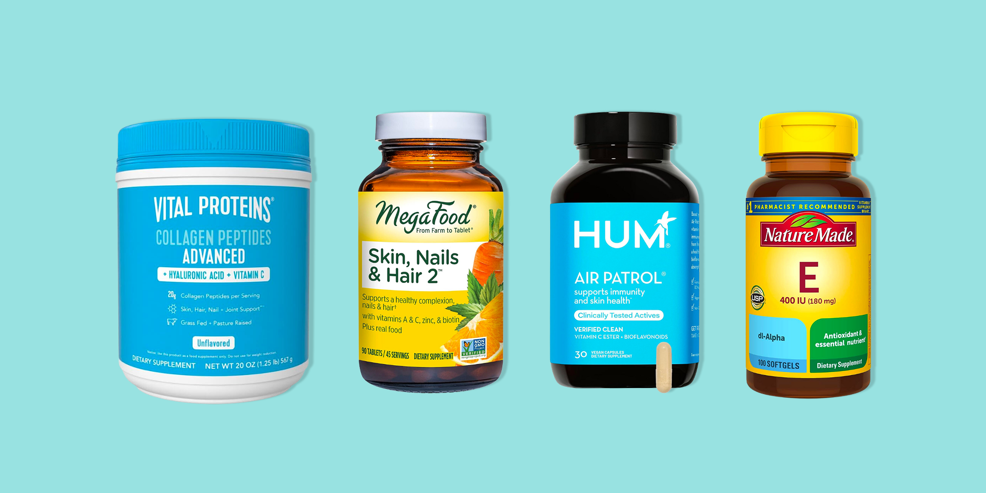 9 Best Vitamins and Supplements for Skin, According to Experts