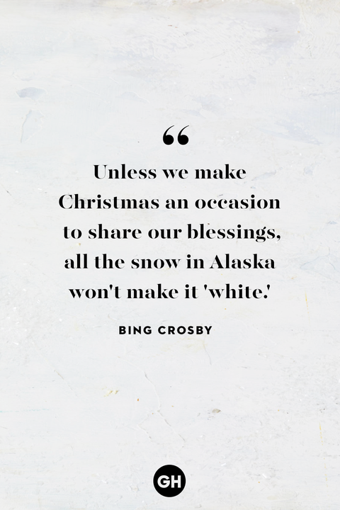 christmas quote by bing crosby