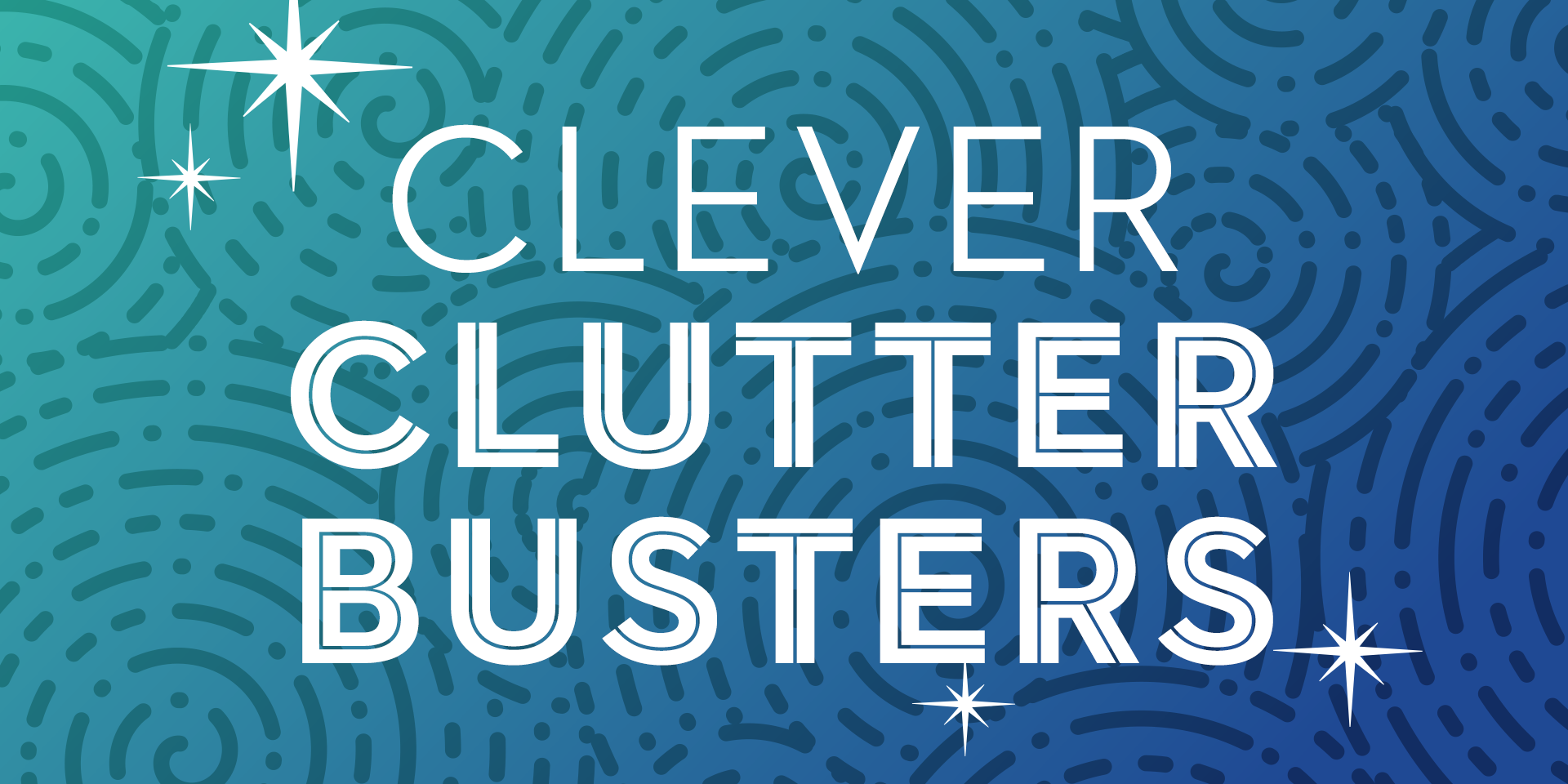creative clutter busters section header creative clutter busters section header