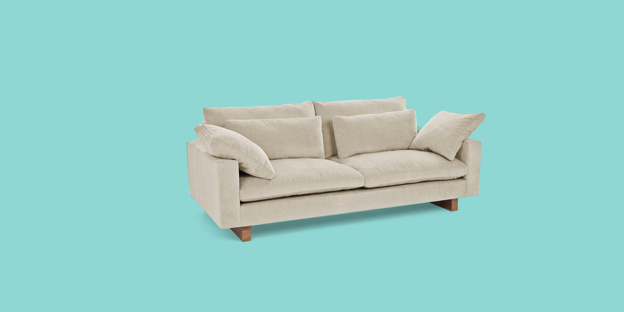 A Two-Toned Sofa Is the Best of Both Worlds