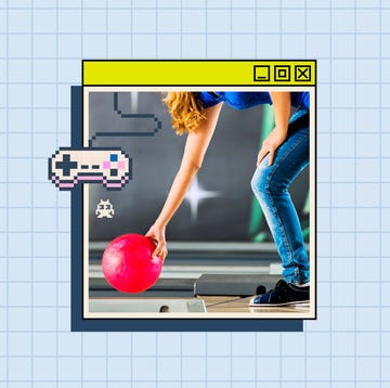 interactive design combining bowling and video game elements interactive design combining bowling and video game elements