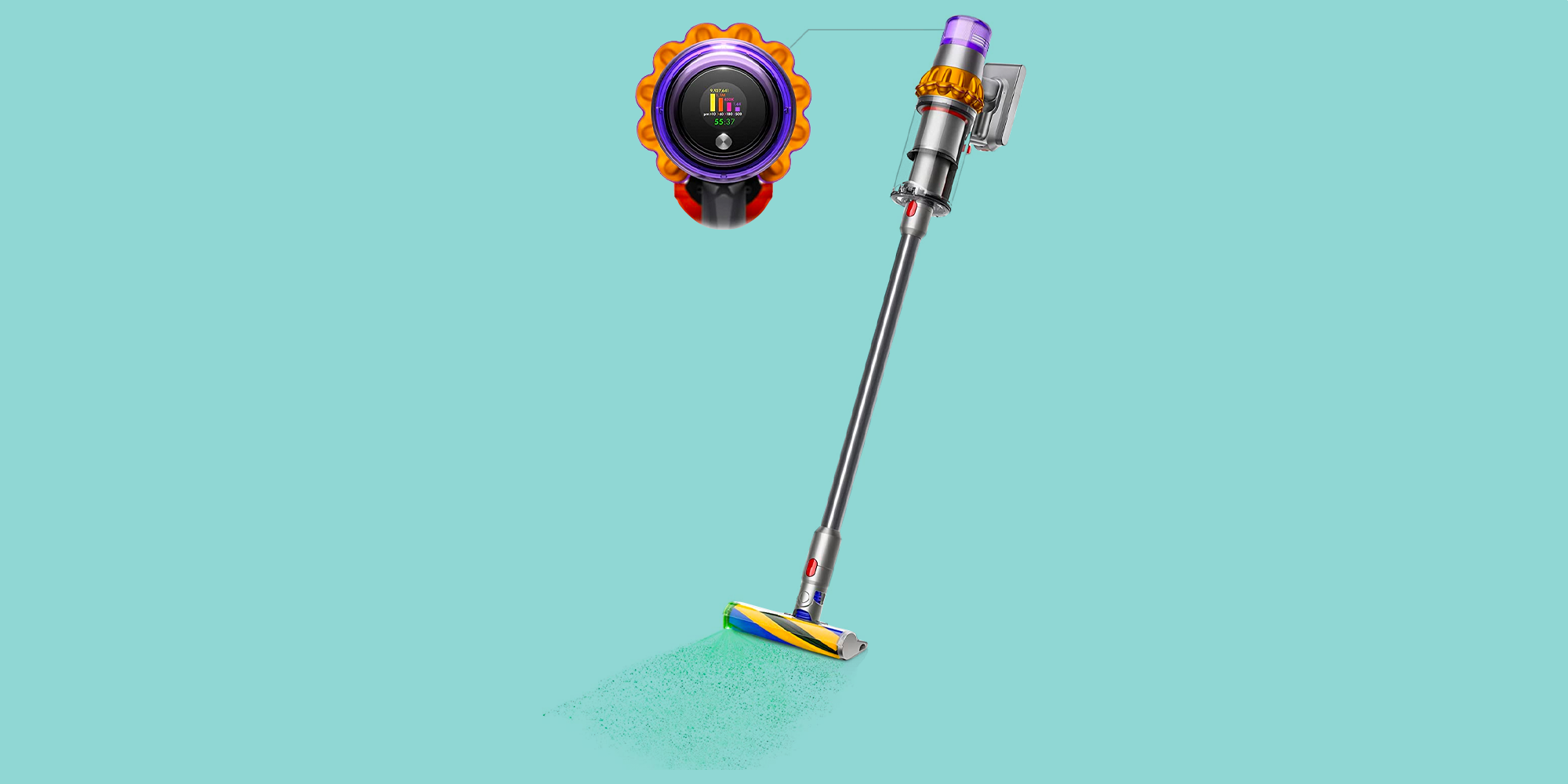 Dyson V15 Detect Total Clean Extra Cordless Stick Vacuum