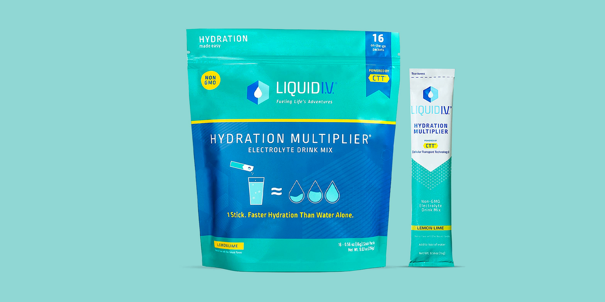 Liquid IV Sugar Free Electrolytes Hydration Multiplier Lemon Lime, 24 Count  - Whole And Natural