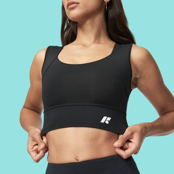 Stringy Cropped Sports Bra – Never Settle Athletic Apparel