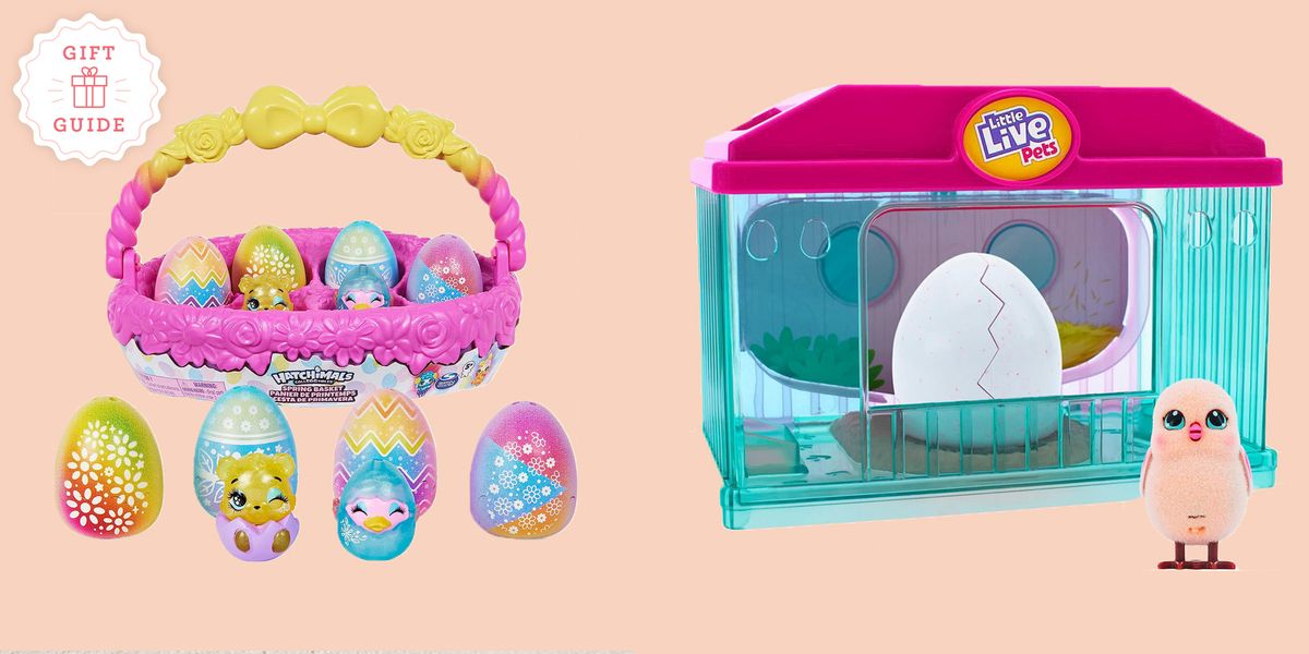 hatchimals and little live pets are two good housekeeping picks for best easter toys