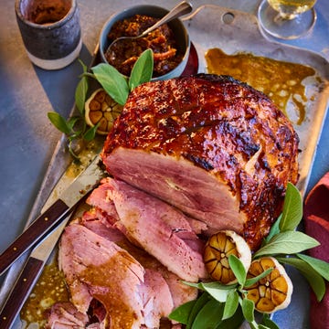 Pedro Ximenez & Mustard Glazed Ham with Figgy Chutney pedro ximenez mustard glazed ham with figgy chutney