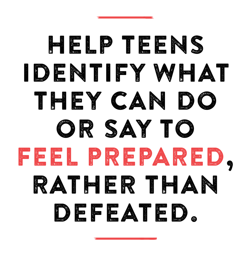 supporting teens' mental health right now starts with kickstarting hard conversations