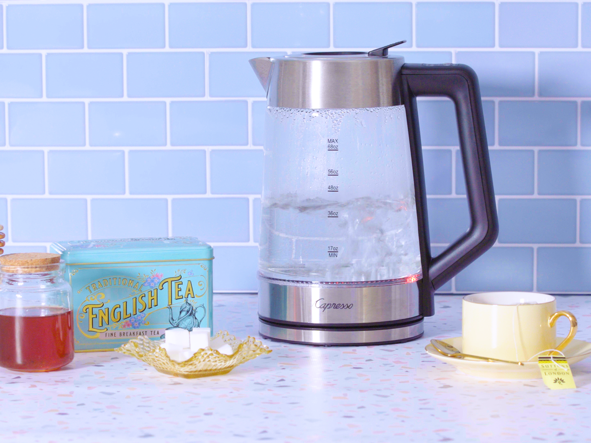 Topwit Glass Electric Kettle for Tea or Coffee, Tea Maker