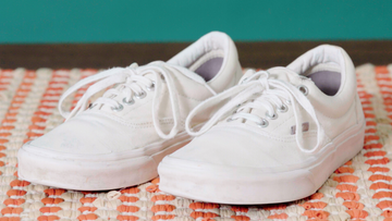 how to clean white vans